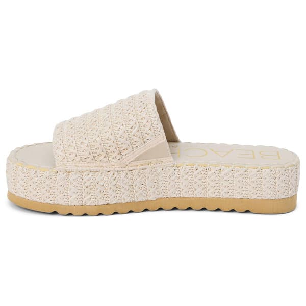 Womens Beach by Matisse Del Mar Platform Slide Sandals