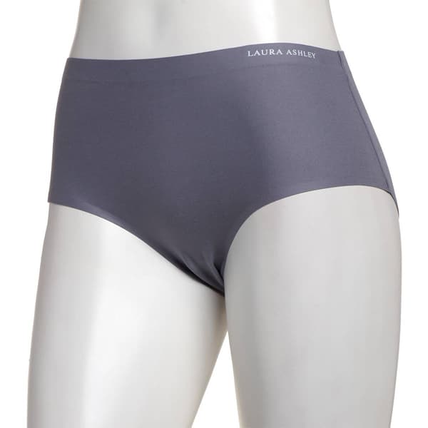 Womens Laura Ashley® Single Solid Brief Panties LS4063KW