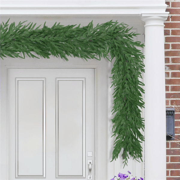 Puleo International 20ft. Soft PE Artificial Christmas Garland