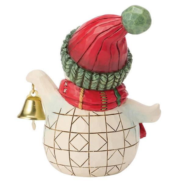 Jim Shore Snowman Figurine with Bell