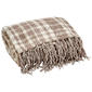 Mountain Ridge(R) Nester Plaid Jacquard Fringe Throw - image 1