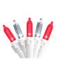 Northlight Seasonal 17.5ft. Red/White Mini Christmas Lights - image 1