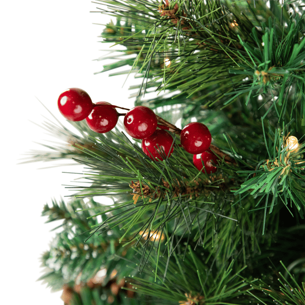 Northlight 4ft. Pre-Lit Frosted Carolina Spruce Christmas Tree