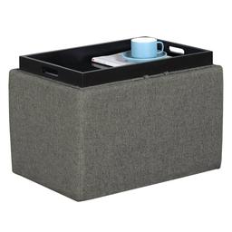 Convenience Concepts Designs4Comfort Accent Storage Ottoman
