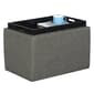 Convenience Concepts Designs4Comfort Accent Storage Ottoman - image 2