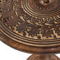 9th & Pike® Round Wood Carved Accent Table - image 4