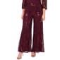 Petite MSK Sequin Mesh Palazzo Pants - image 1