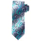 Mens Van Heusen(R) Vine Tie - Peach/Blue - image 1