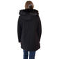 Womens Nine West Faux Wool Coat with Faux Fur Hood - image 2