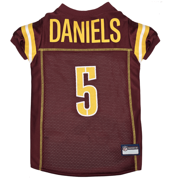 NFLPA Washington Comanders Jayden Daniels Pet Jersey