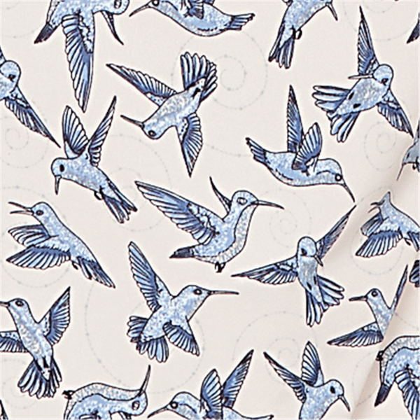 Womens Emaline Key Items Cap Sleeve Whimsical Birds Tee
