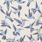Womens Emaline Key Items Cap Sleeve Whimsical Birds Tee - image 6