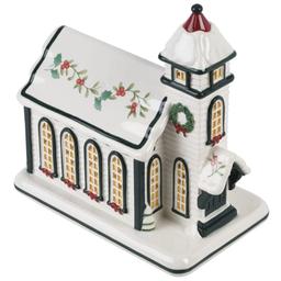 Pfaltzgraff® Winterberry Village Church with LED Light