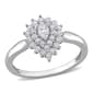 Diamond Classics(tm) 14kt. White Gold 1/2ctw. Diamond Teardrop Ring - image 1
