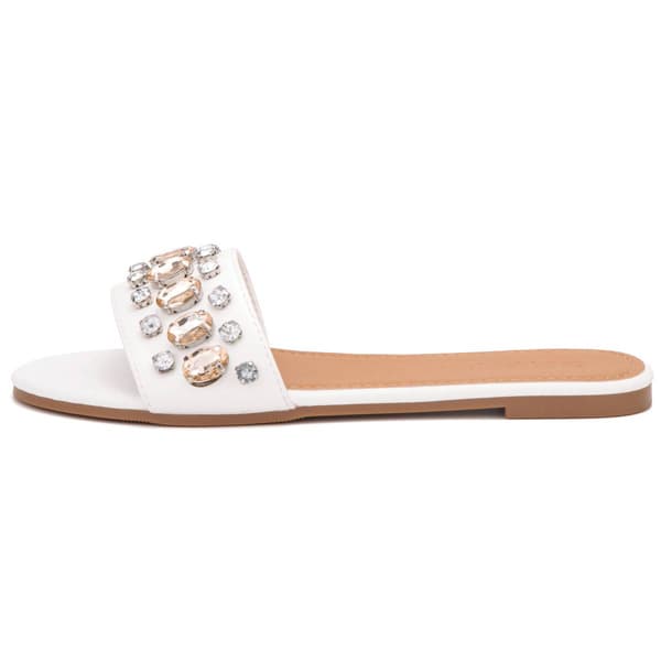 Womens Olivia Miller Elsa Slide Sandals