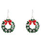 Snowflake/Wreath/Reindeer Holiday Trio Earring Set - image 7