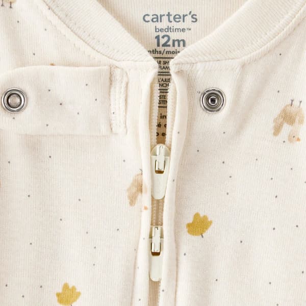 Baby Unisex &#40;12-24M&#41; Carter''s&#174; Thanksgiving Cotton Footed Pajamas