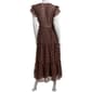 Juniors Trixxi Ruffle Flutter Sleeve Dot Chiffon Midi Dress - image 3