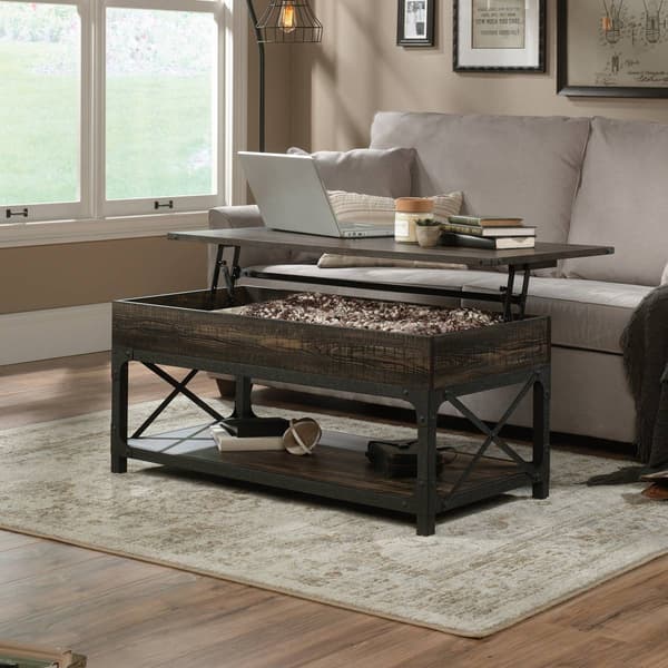 Sauder Steel River Lift Top Coffee Table