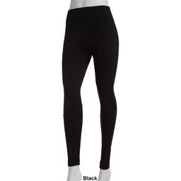 Womens Runway Ready Fleeced Lined Textured Zigzag Leggings
