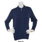 Womens Hasting & Smith Long Sleeve Zip Front Sweater Two Pockets - image 4