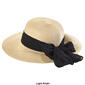 Womens Madd Hatter Boater Hat with Scarf - image 2