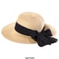 Womens Madd Hatter Boater Hat with Scarf - image 2
