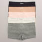 Womens IZOD(R) 5pk. Rib Faux Logo Patch Boyshort Panties - IZ70575 - image 1