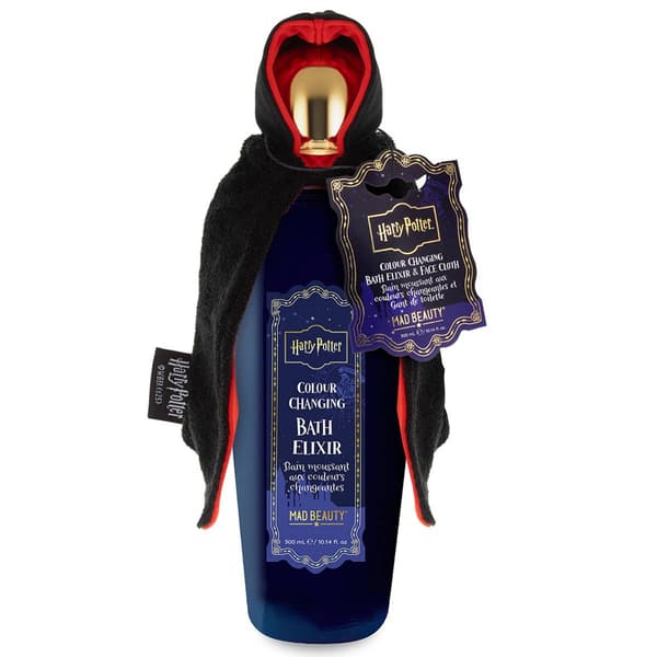 Mad Beauty Harry Potter Color Changing Bath Elixir & Face Cloth - image 