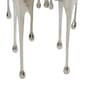 9th & Pike® Silver Contemporary Aluminum Accent Table - image 5