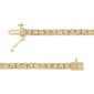 Haus of Brilliance Yellow Gold over Silver Diamond Bracelet - image 4