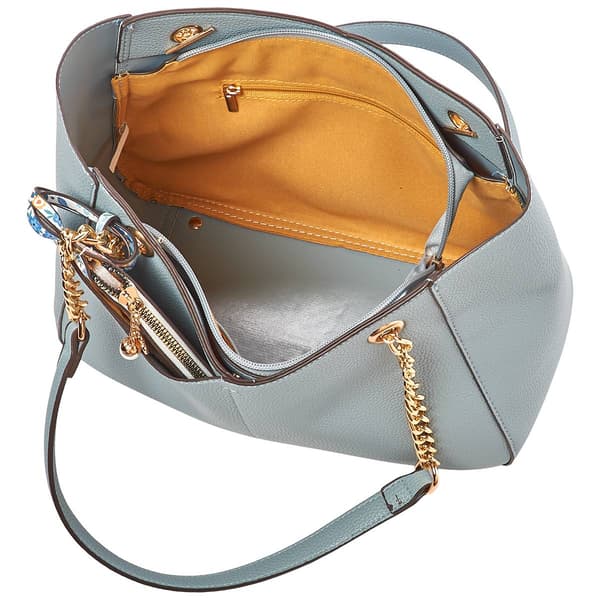 DS Fashion Tote with Hangoff Thin Zip Card Wallet