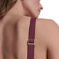 Womens DKNY Textured Front Solid One Piece Swimsuit - image 4