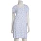 Plus Size Laura Ashley(R) Short Sleeve Mini Bouquets Nightshirt - image 1