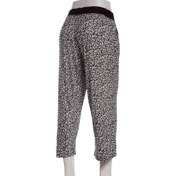 Womens René Rofé® Ditsy Floral Capri Pajama Pants