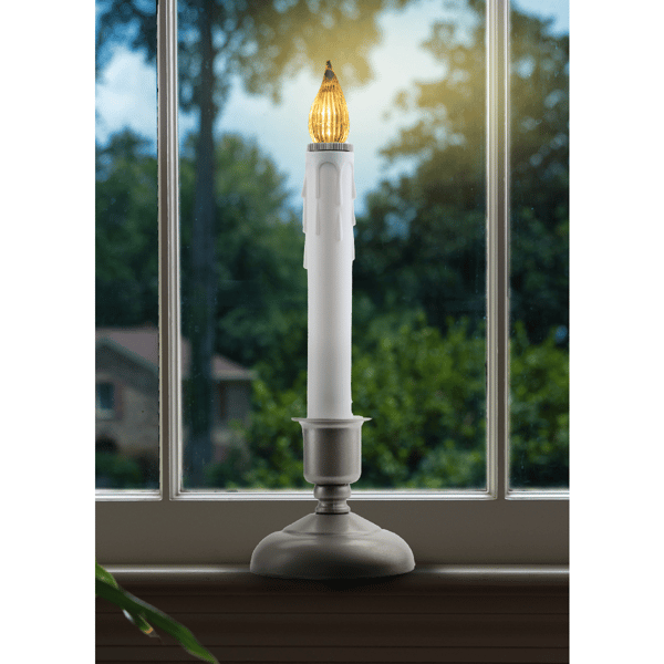IMC Cape Cod LED Battery Window Candle With Timer 4pc. Set