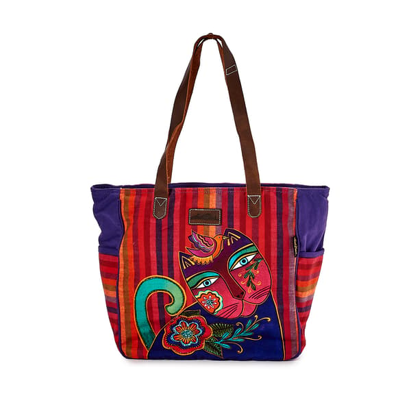 Laurel Burch Elena Shoulder Tote - image 