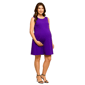 Plus Size 24/7 Comfort Apparel Sleeveless Shift Maternity Dress - image 1