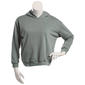 Juniors Hunter & Brown Oversized Stud Trim Hoodie - image 1