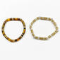 Ashley Cooper(tm) 2pc. Faux Tortoise Heishi Bead Stretch Bracelet - image 1