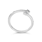 Haus of Brilliance 1/5ctw. Diamond Double Arrowhead Open Ring - image 5