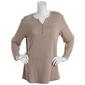 Womens Architect(R) Long Sleeve Solid Henley Thermal - image 1