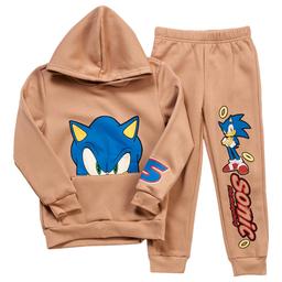 Boys (4-7) Sonic(tm) The Hedgehog 2pc. Hoodie & Jogger Set - Brown