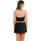 Womens Tahari Solid 3pc. 90''s Style Tankini Swim Set - image 3