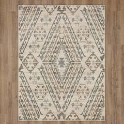 Mohawk Home Fleming Grey Large Area Rug