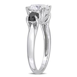 Diamond Classics™ 10kt. 3-Stone Black Diamond Ring