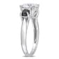Diamond Classics&#8482; 10kt. 3-Stone Black Diamond Ring - image 2