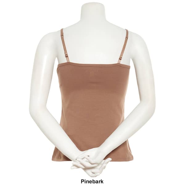 Petite Architect&#174; Scoop Neck Adjustable Strap Solid Camisole