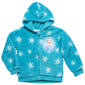 Girls (4-6x) Disney Frozen Snowflake Sherpa Zip Up Hooded Jacket - image 2