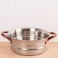 BergHOFF Ouro 18/10 Stainless Steel 3pc. Steamer Set w/ Glass Lid - image 7